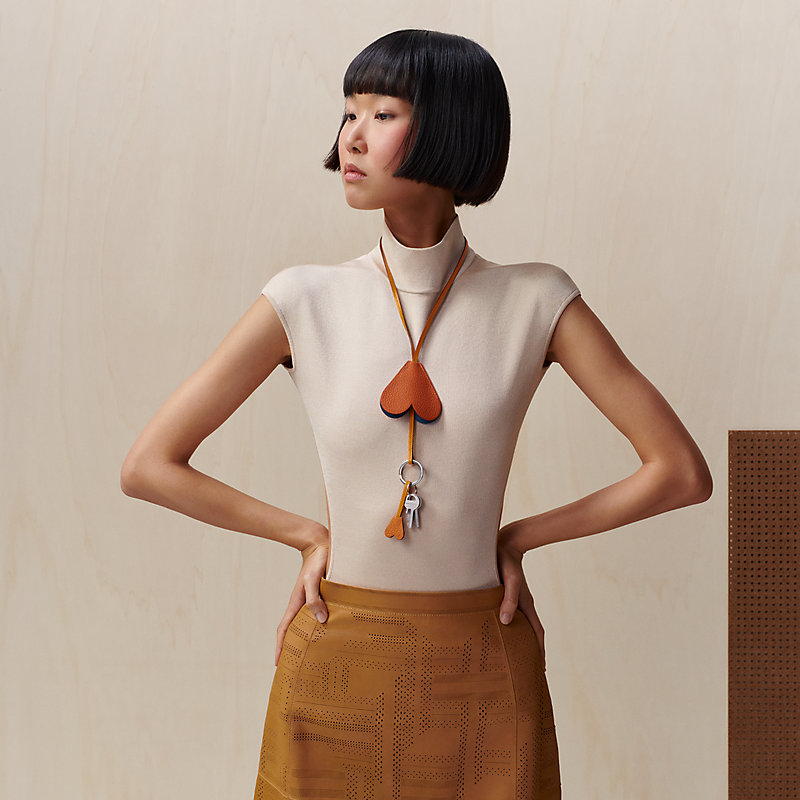 Heart bell key ring | Hermès USA